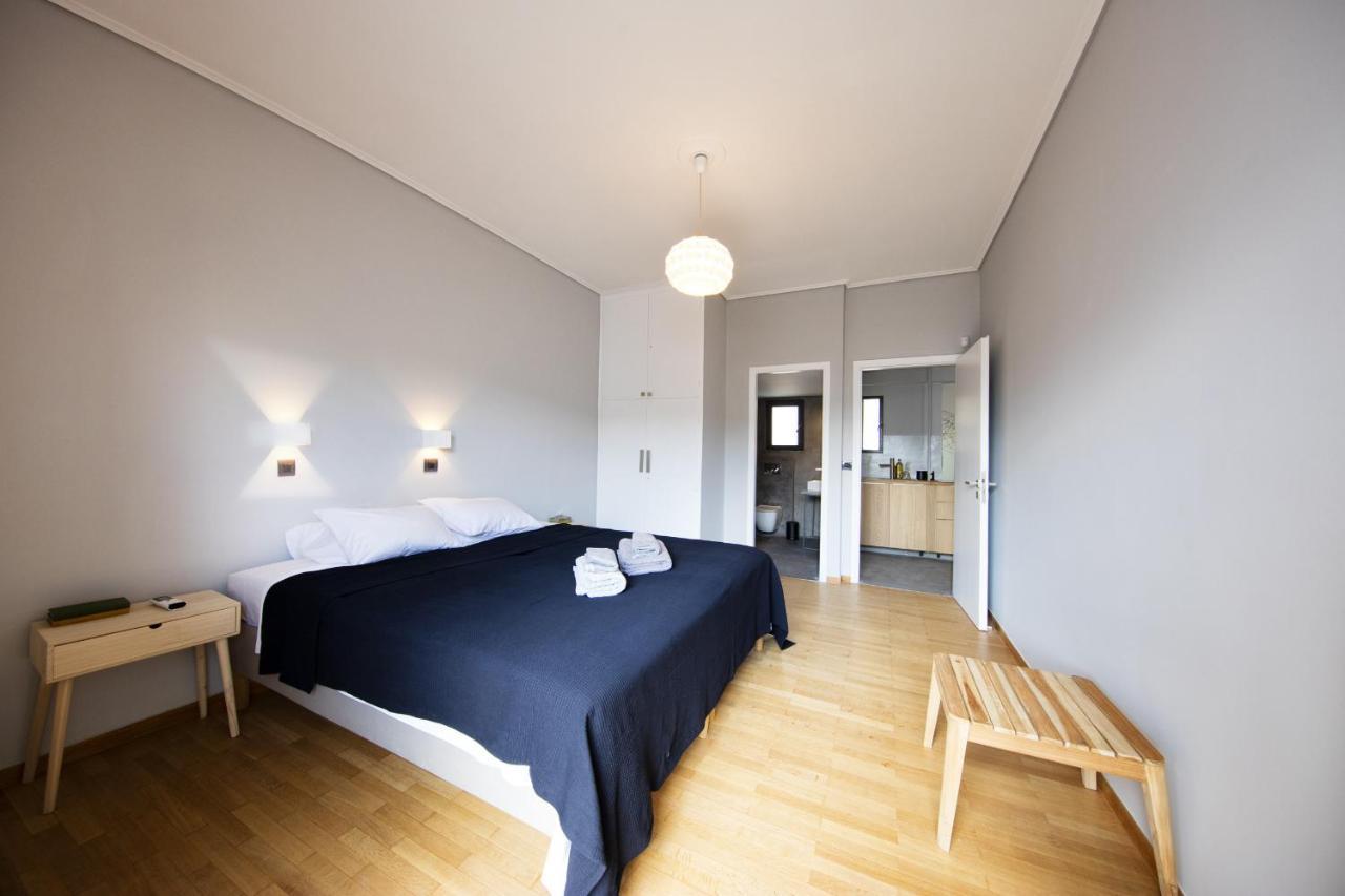 雅典Super Modern Minimal Flat Nr Metro & Arch. Museum公寓 外观 照片