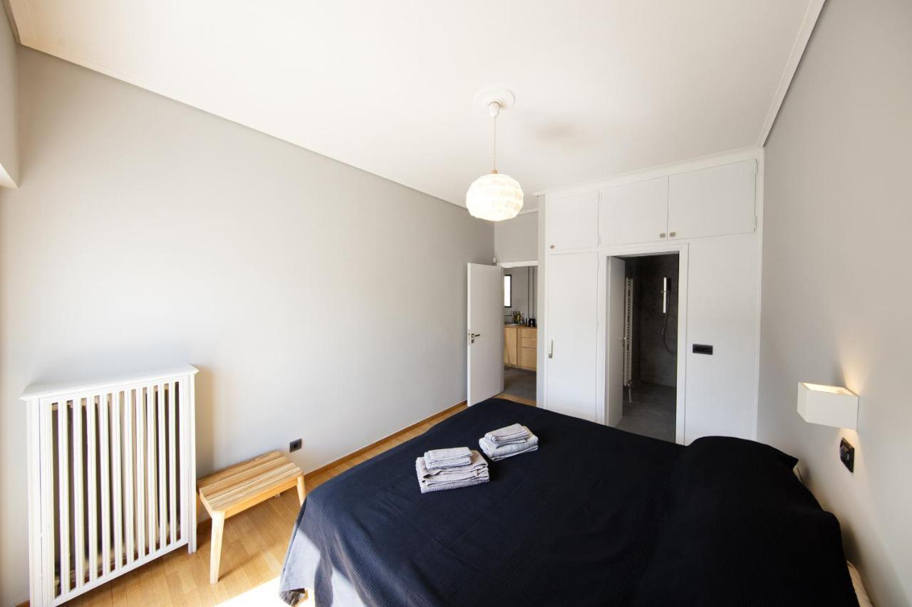 雅典Super Modern Minimal Flat Nr Metro & Arch. Museum公寓 外观 照片