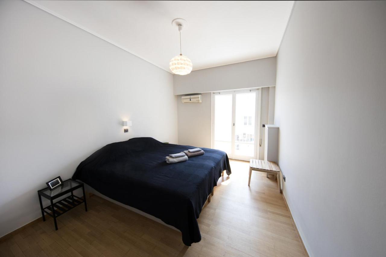 雅典Super Modern Minimal Flat Nr Metro & Arch. Museum公寓 外观 照片